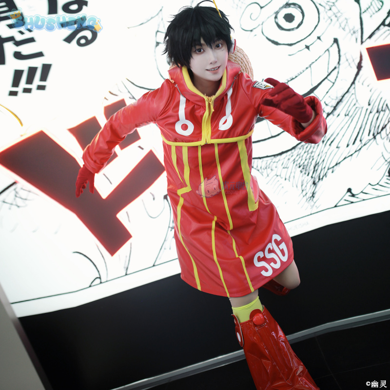 Anime Cosplay Outfit - القرد D لوفي Egghead تأثيري حلي
