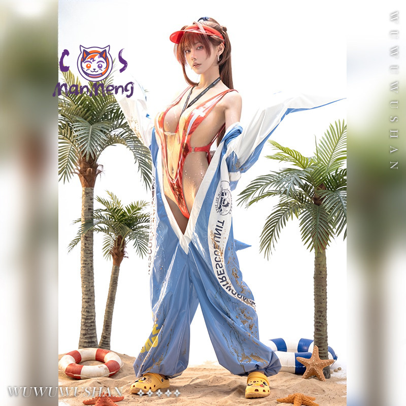 Anime Cosplay Bikini - زي سباحة مارسيانا NIKKE للتنكر، زي