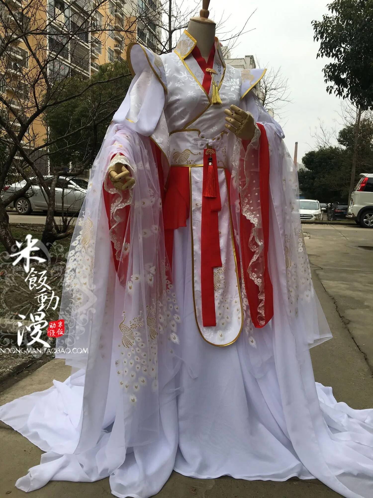 Anime Cosplay Red - يبارك المسؤولين الأمير يوي السماوية شين