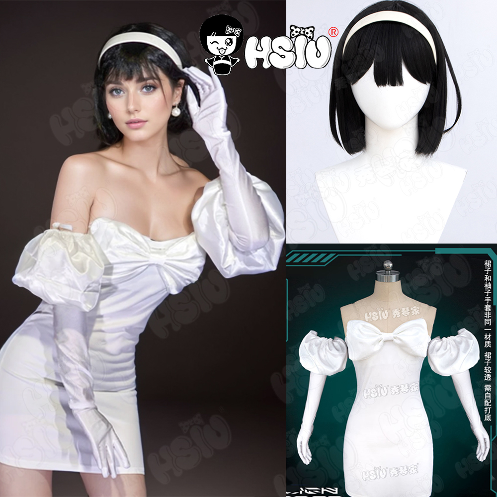 Cosplay Anime Jjk - شعر مستعار قصير أسود من الألياف