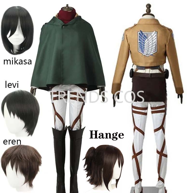 Attack Titan Cloak - أزياء أنيمي ليفي أكرمان ميكاسا أكرمان