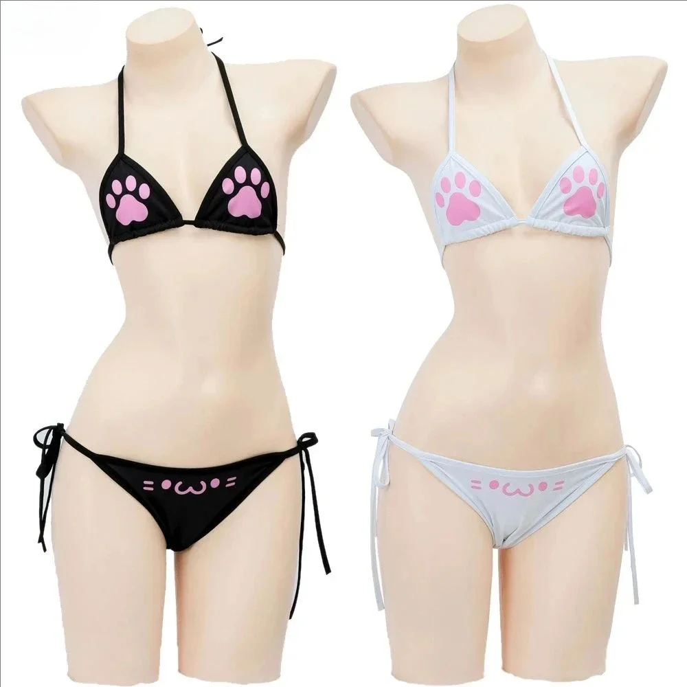 Anime Cosplay Bikini - طقم ملابس داخلية كوسبلاي بيكيني ثلاثي