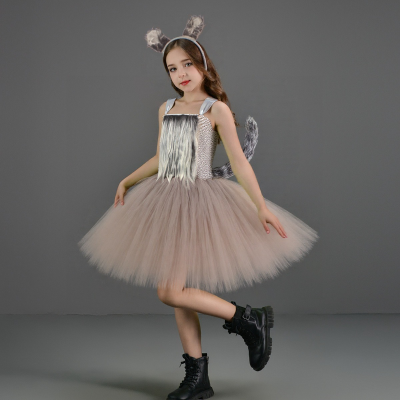 Anime Cosplay Simple - أزياء الهالوين للفتيات في عيد الأطفال،