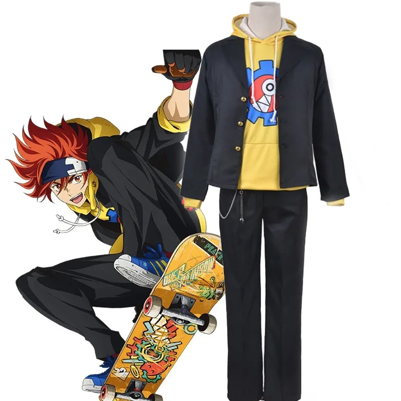 Anime Cosplay Boy - SK8 إنفينيتي تأثيري ريكي كيان زي