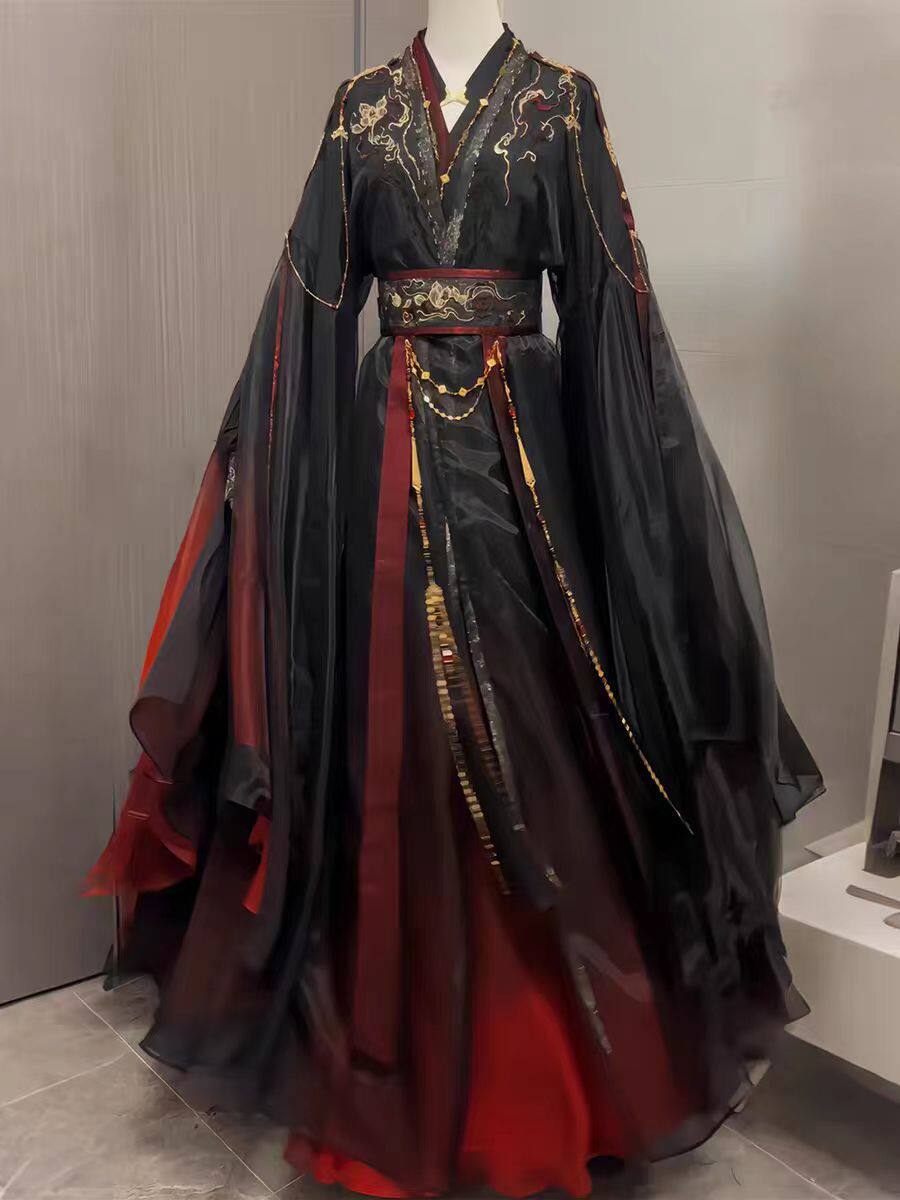 طقم رداء شيانشيا الصيني القديم - مراجعة Anime Cosplay Red وسعره