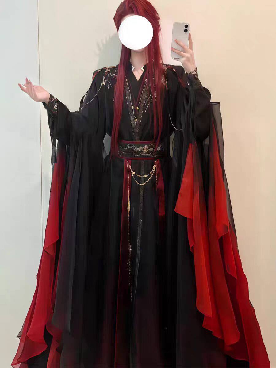 طقم رداء شيانشيا الصيني القديم - مراجعة Anime Cosplay Red وسعره