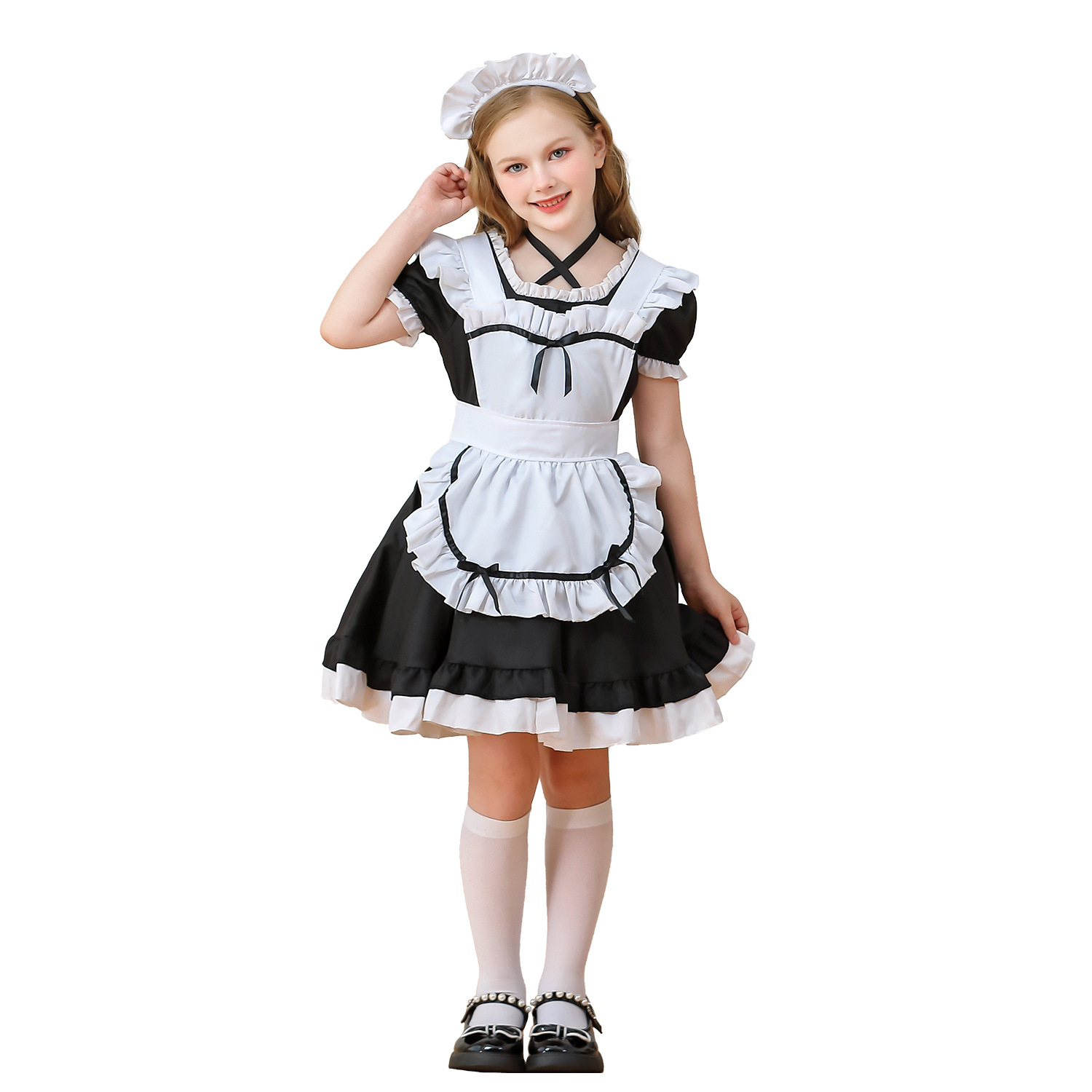 فستان تنكري للخادمة على طراز ل - مراجعة Anime Cosplay Simple وسعره