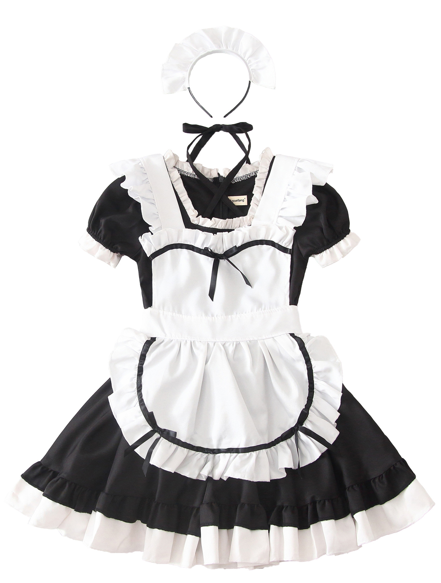فستان تنكري للخادمة على طراز ل - مراجعة Anime Cosplay Simple وسعره