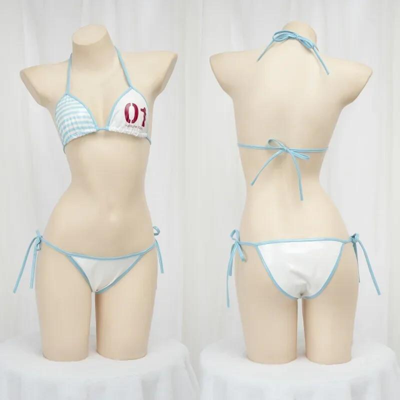 زي تنكري أنمي ياباني لفتاة لطي - مراجعة Anime Cosplay Bikini وسعره