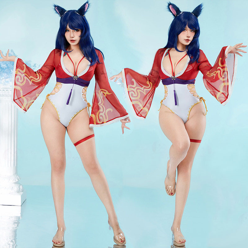 زي سباحة أوري من لعبة ليج أوف  - مراجعة Anime Cosplay Bikini وسعره