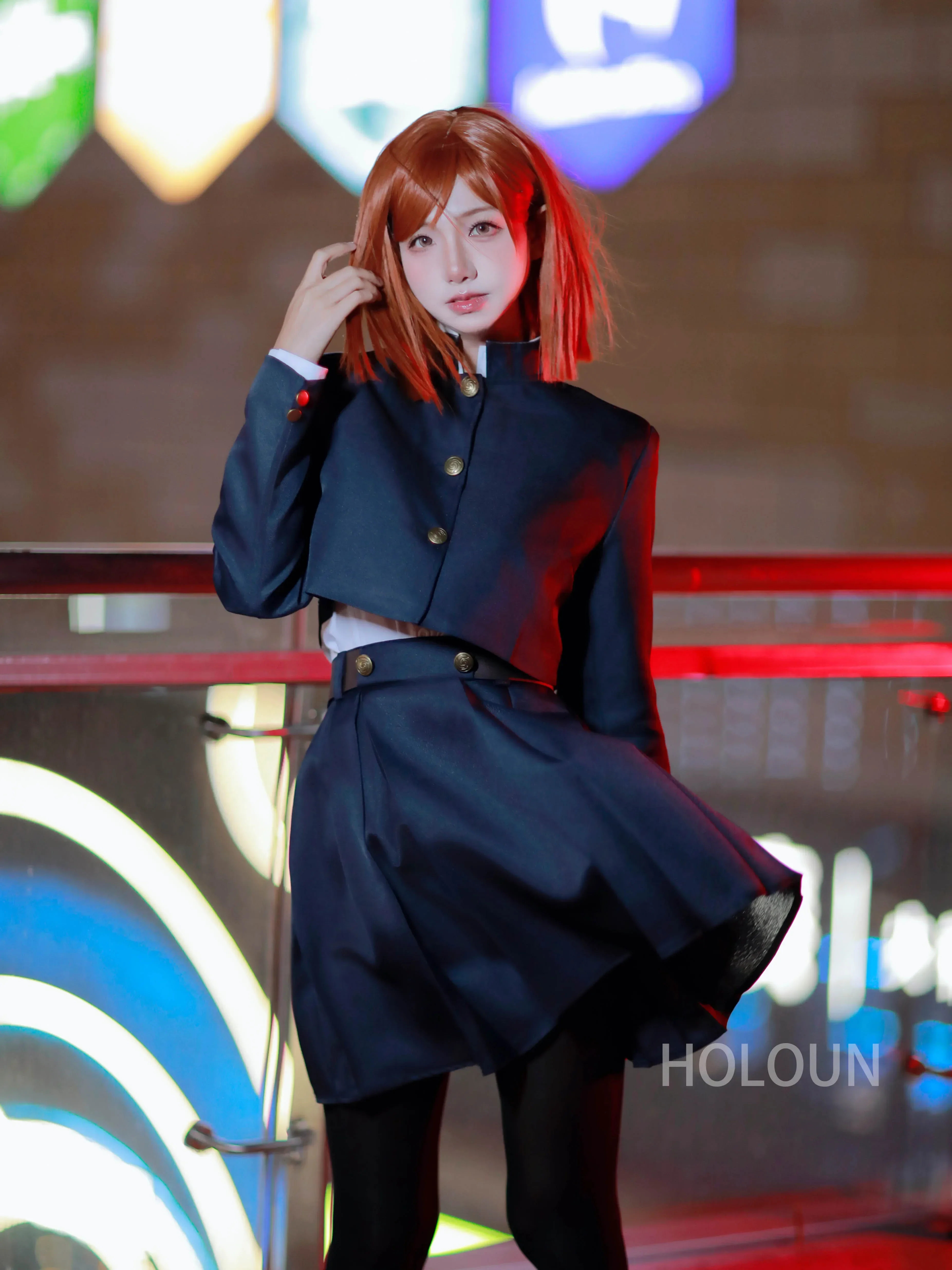 زي تنكري للهالوين من هولون، مس - مراجعة Cosplay Anime Jjk وسعره