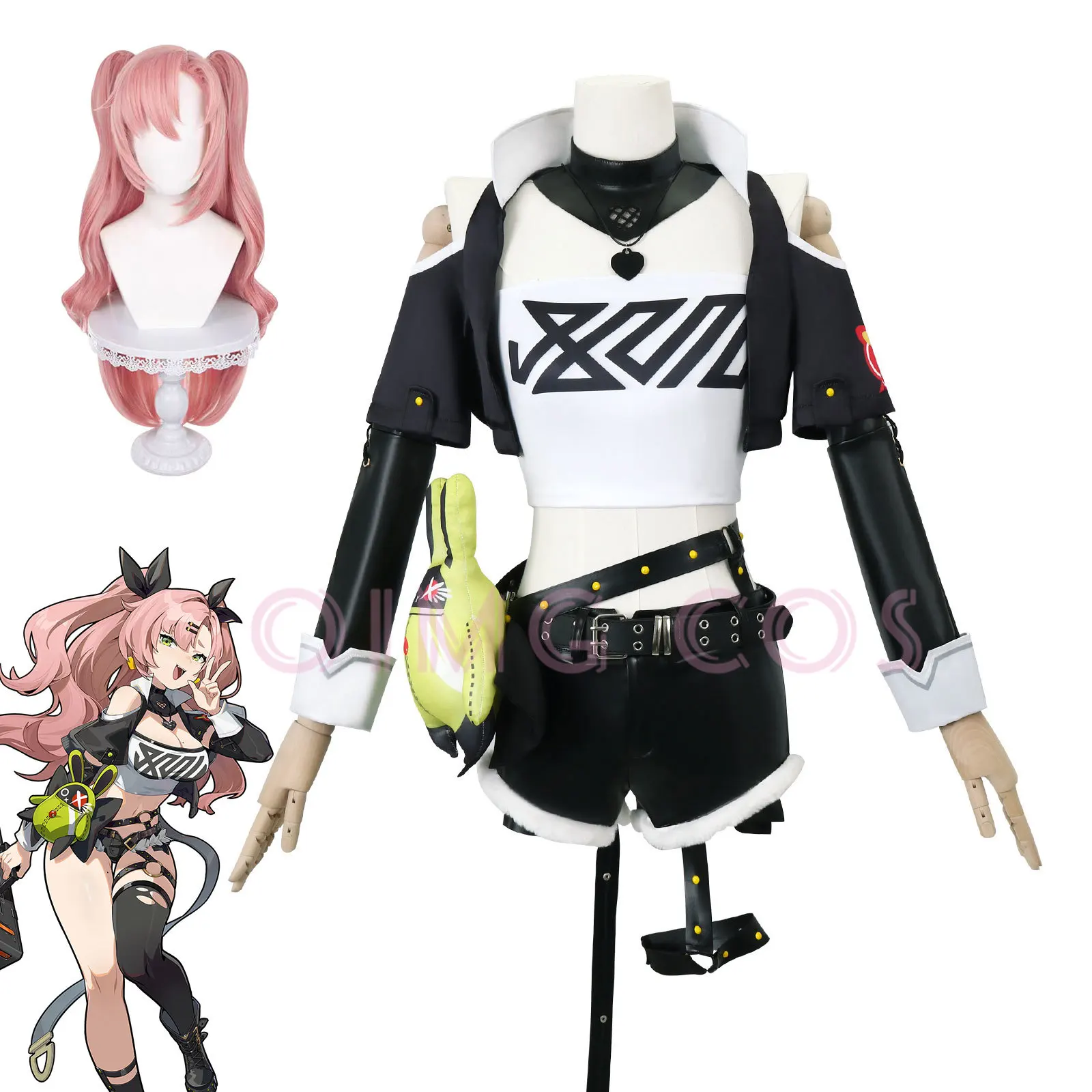 زي تنكري نيكول ديمارا زينلس زو - مراجعة Anime Cosplay Girl Costume وسعره