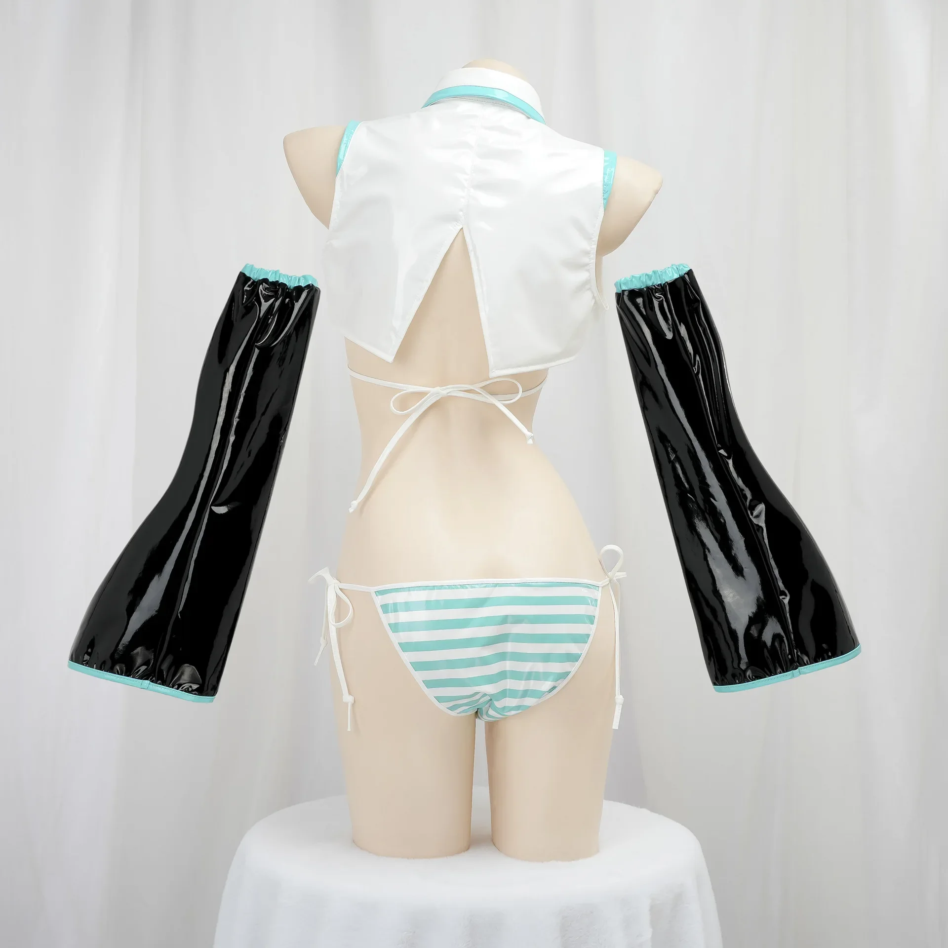 زي تنكري لشخصية ميكو من لعبة ف - مراجعة Anime Cosplay Bikini وسعره