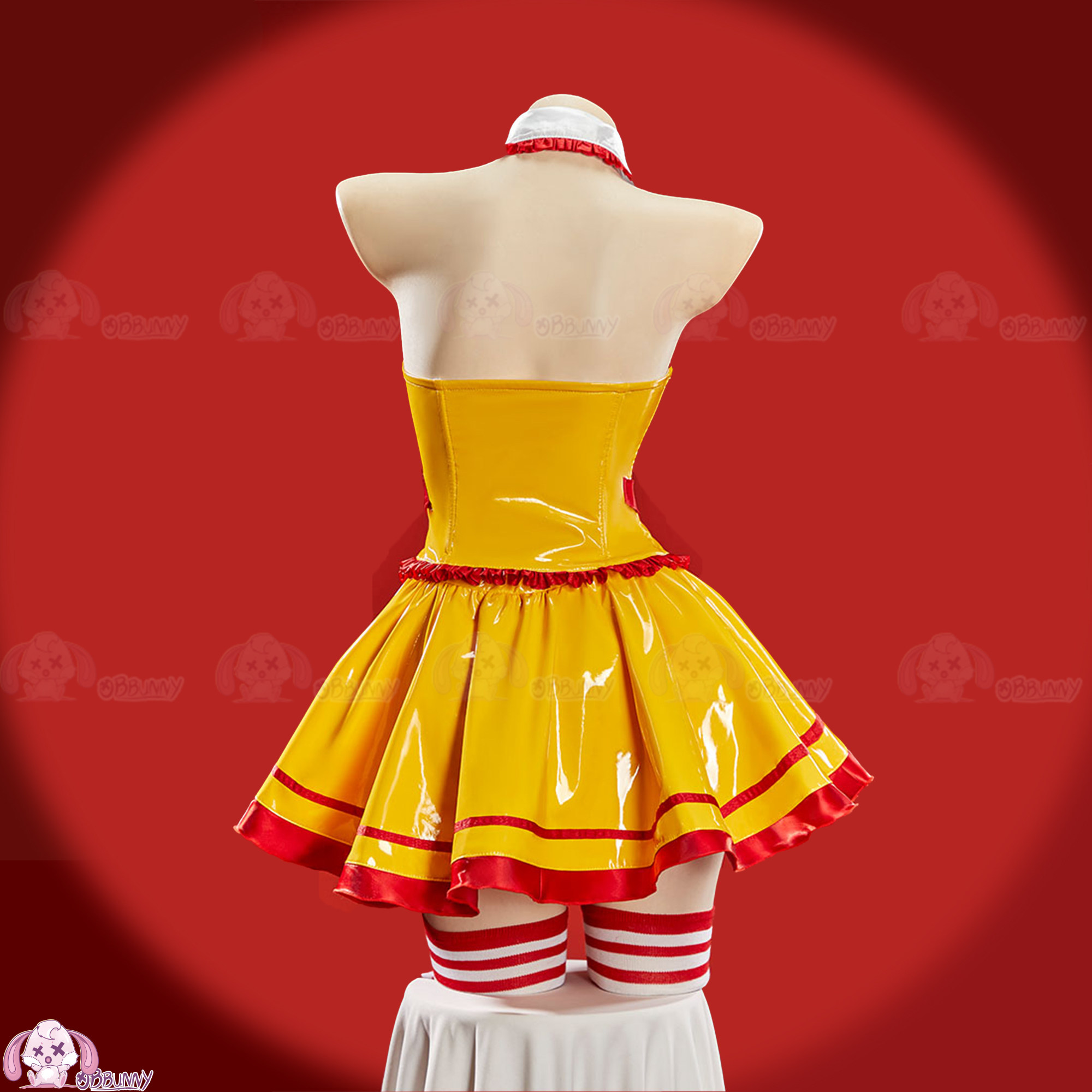 زي تنكري ميكو فانارت من الجلد  - مراجعة Anime Cosplay Red وسعره