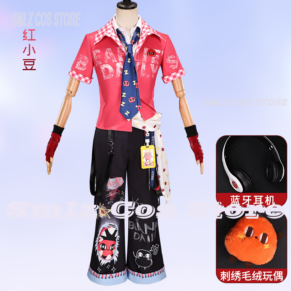 زي محقق الحرائق من لعبة Identi - مراجعة Anime Cosplay Red وسعره