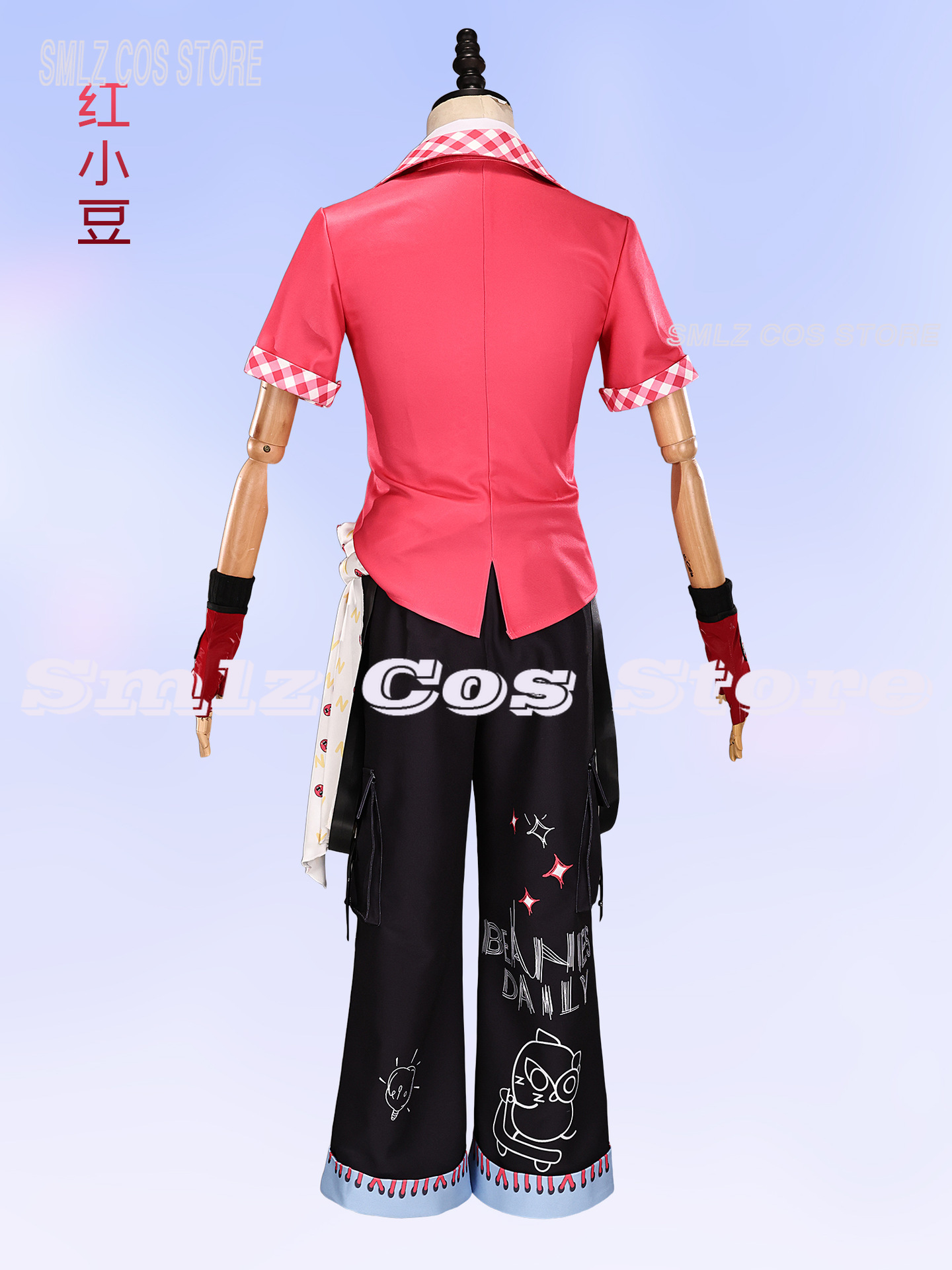 زي محقق الحرائق من لعبة Identi - مراجعة Anime Cosplay Red وسعره