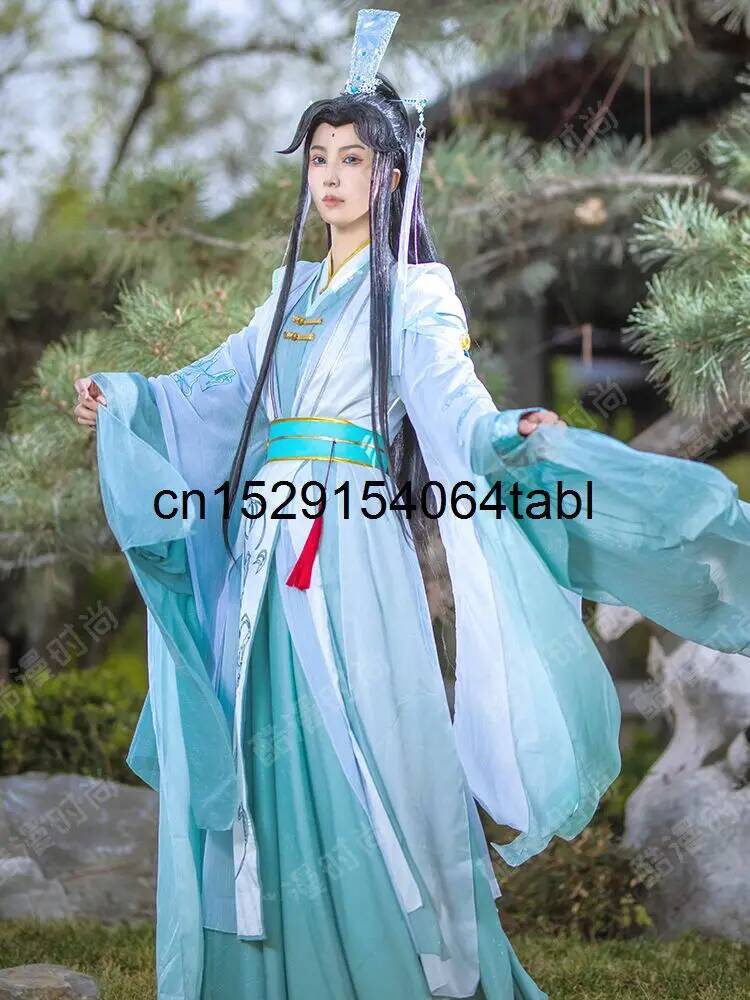 جديد Tian Guan Ci Fu Fengshi Q - مراجعة Costume Anime Cosplay وسعره
